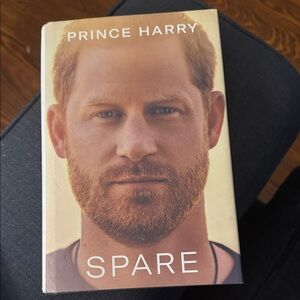 Prince Harry 'Spare' Hardcover Book